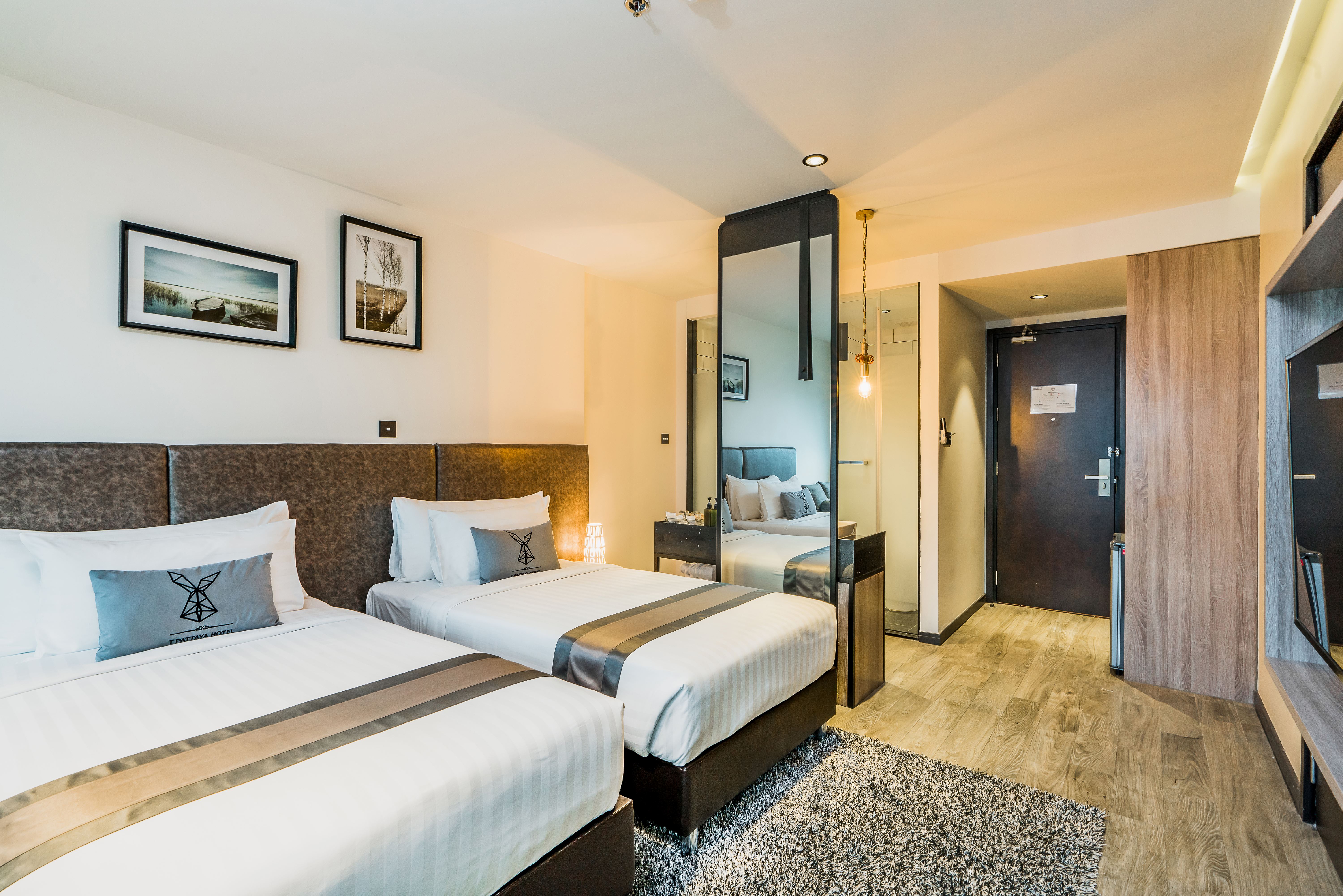 T Pattaya Hotel interior industrial-loft architecture and design